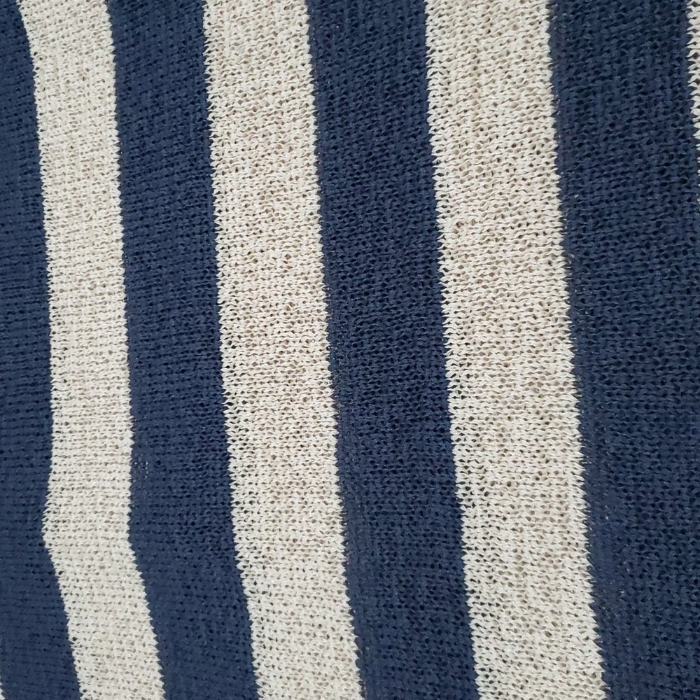2/$30 WD.NY Women's Short Sleeve Striped Sweater Size 1X - Picture 4 of 8